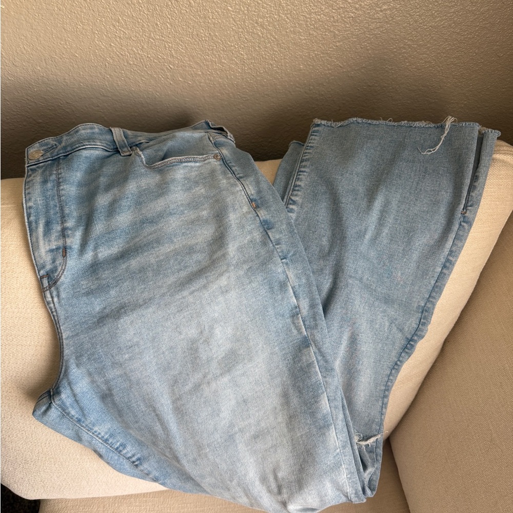 Light Blue Women's High-Rise Skinny Kick Jeans